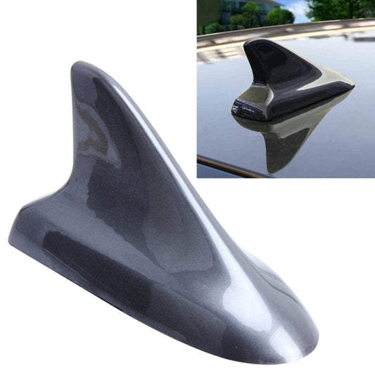 A-886 Car Auto Shark Fin Dome Antenna Decoration for Honda Buick Nissan Hyundai Toyota Volkswagen Mazda(Grey) - Aerials by buy2fix | Online Shopping UK | buy2fix