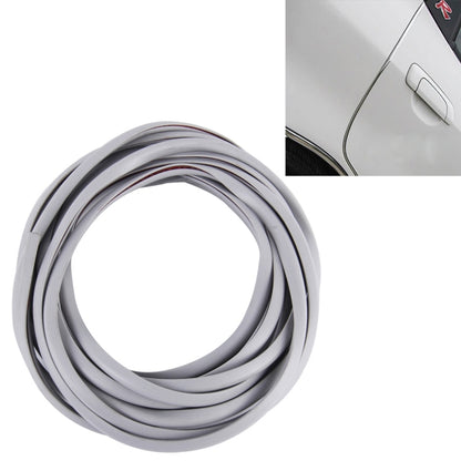 5m Car Decorative Strip PVC Chrome Decoration Strip Door Seal Window Seal(Grey) - Decorative Strip by buy2fix | Online Shopping UK | buy2fix