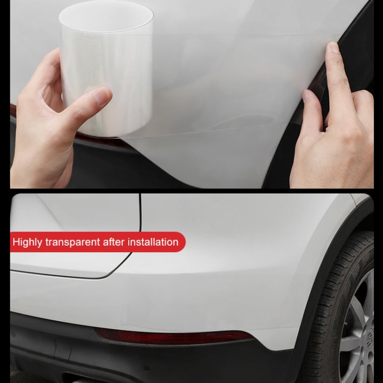 Universal Car Door Invisible Anti-collision Strip Protection Guards Trims Stickers Tape, Size: 10cm x 10m - Anti Collision Sticker by buy2fix | Online Shopping UK | buy2fix