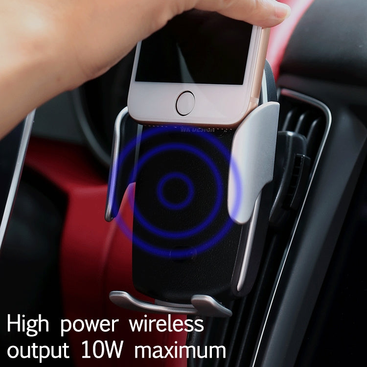 WK WP-U46 Max Wireless Charger Car Air Outlet Mobile Phone Holder Bracket - In Car by WK | Online Shopping UK | buy2fix