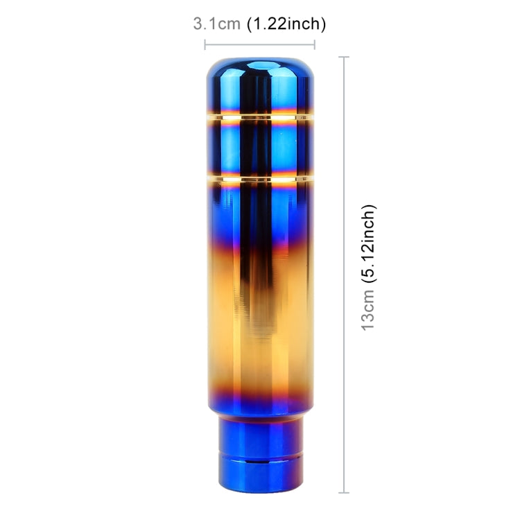 Universal Flame Colorful Long Strip Shape Car Gear Shift Knob Modified Shifter Lever Knob, Length: 13cm - Shift Knob by buy2fix | Online Shopping UK | buy2fix