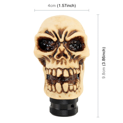 Universal Car Skull Shape Shifter Manual Automatic Gear Shift Knob -  by buy2fix | Online Shopping UK | buy2fix