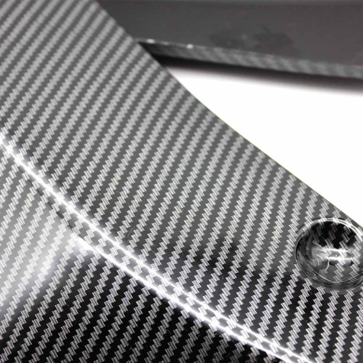 XH-6134 Carbon Texture Car Universal Modified Rear Spoiler Anti-collision Protector Bar Strip Guard Sticker - Anti Collision Sticker by buy2fix | Online Shopping UK | buy2fix