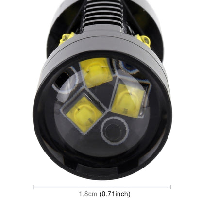 2 PCS H4 DC12V 4.3W 6000K 500LM Car Fog Lights with 12LEDs SMD-2525 - In Car by buy2fix | Online Shopping UK | buy2fix