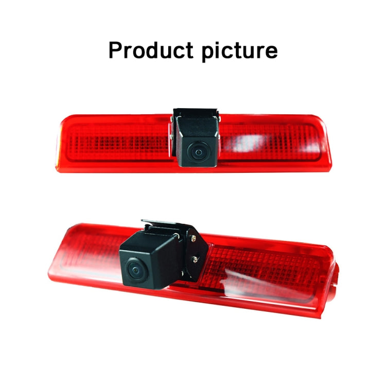 PZ476 Car Waterproof 170 Degree Brake Light View Camera + 7 inch Rearview Monitor for Volkswagen Caddy 2013-2015 - In Car by buy2fix | Online Shopping UK | buy2fix