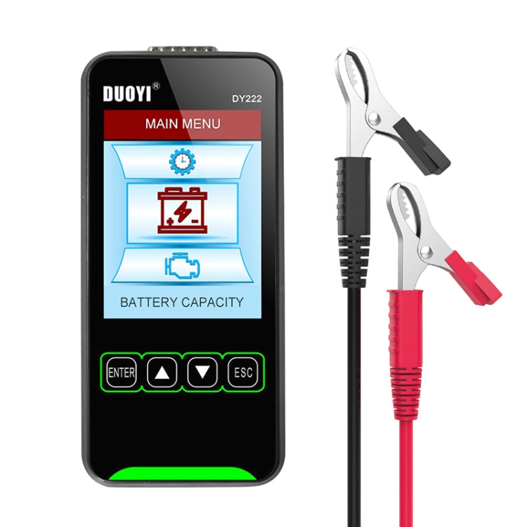 DUOYI DY222 Car 12V / 24V Battery Tester - Electronic Test by DUOYI | Online Shopping UK | buy2fix