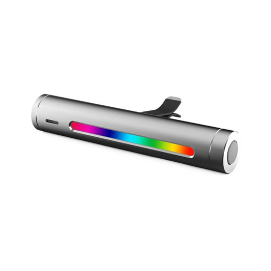 Car RGB Sound Control Pickup 3D Colorful Music USB LED Atmosphere Light (Silver) - In Car by buy2fix | Online Shopping UK | buy2fix