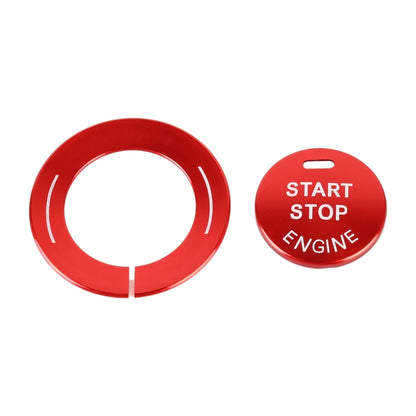 Car Engine Start Key Push Button Ring Trim Sticker for Infiniti (Red) - In Car by buy2fix | Online Shopping UK | buy2fix