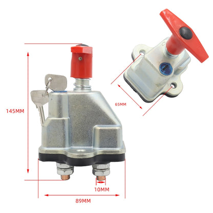 250A Yacht RV Battery Cut-off Switch with Key - In Car by buy2fix | Online Shopping UK | buy2fix