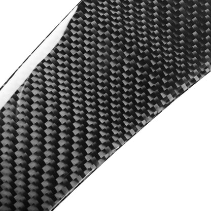 2 PCS / Set Carbon Fiber Car Lamp Eyebrow Decorative Sticker for Infiniti Q50 2014-2019, Drop Glue Version - In Car by buy2fix | Online Shopping UK | buy2fix