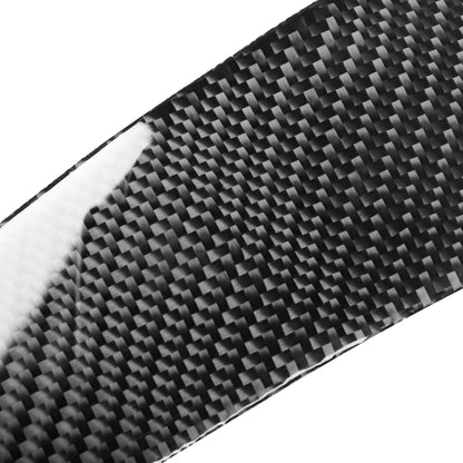 2 PCS / Set Carbon Fiber Car Lamp Eyebrow Decorative Sticker for Mazda 3 2010-2013 / M3 Xingcheng, Drop Glue Version - In Car by buy2fix | Online Shopping UK | buy2fix