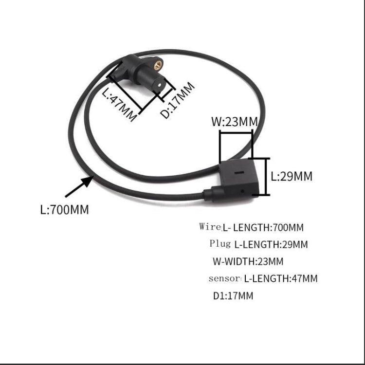 Car Crankshaft Cam Shaft Position Sensor 12141726065 for BMW - In Car by buy2fix | Online Shopping UK | buy2fix