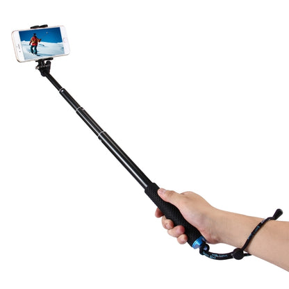 Anti-skid Extendable Self-portrait Handheld Diving Telescopic Monopod Holder Set with Phone Remote Controller & Tripod & Phone Holder for GoPro & Xiaoyi Camera & Smartphones, Full Length Max: about 1m(Blue) - DJI & GoPro Accessories by buy2fix | Online Shopping UK | buy2fix