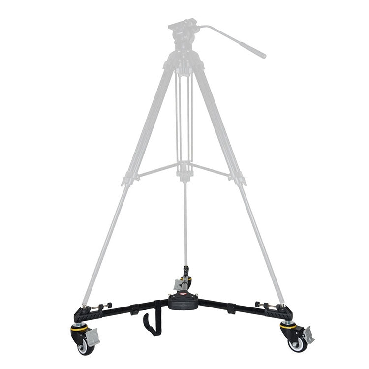 Kingjoy VX-600D Aluminium Alloy Camera Big Foot Wheel Tripod Pulley Base - Camera Accessories by buy2fix | Online Shopping UK | buy2fix