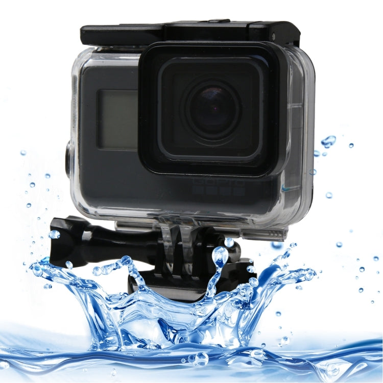 For GoPro HERO6 /5 Black 60m Underwater Waterproof Housing Diving Case with Touch Screen Back Door & Filter / Buckle Basic Mount & Screw, No Need to Disassemble Lens - DJI & GoPro Accessories by buy2fix | Online Shopping UK | buy2fix