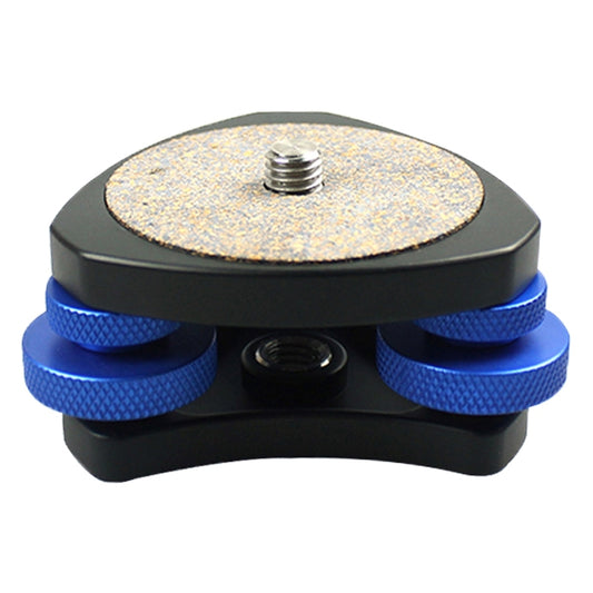 DLEV-3838 Precision Bubble Level Leveling Base Tripod Head Plate with 3/8 inch Screw & 3 Adjustment Dials for Tripod Mount - Camera Accessories by buy2fix | Online Shopping UK | buy2fix