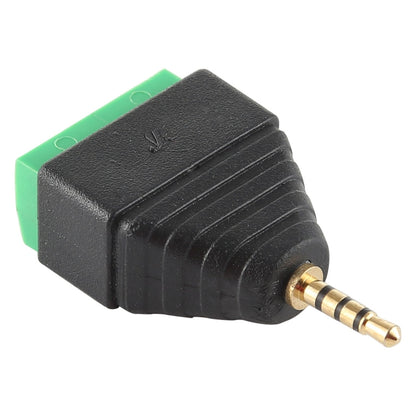 2.5mm Male Plug 4 Pole 4 Pin Terminal Block Stereo Audio Connector - Computer & Networking by buy2fix | Online Shopping UK | buy2fix