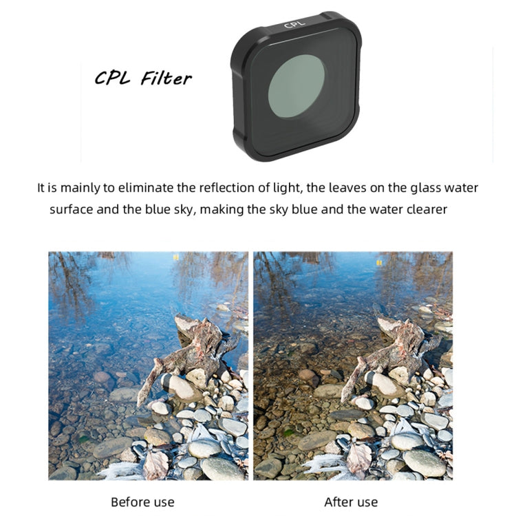 JSR KB Series STAR+CPL+NIGHT+ND8+ND16+ND32 Lens Filter for GoPro HERO13 Black /12 Black /11 Black /10 Black /9 Black - Lens Filter by JSR | Online Shopping UK | buy2fix