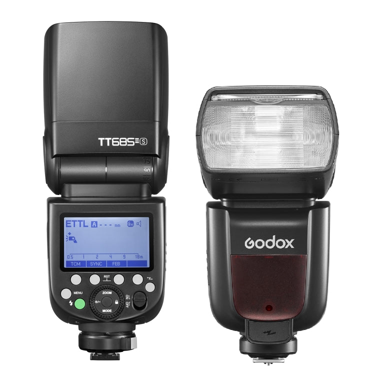 Godox TT685II-S 2.4GHz Wireless TTL HSS 1/8000s Flash Speedlite for Sony (Black) - Camera Accessories by Godox | Online Shopping UK | buy2fix