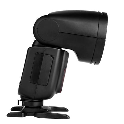 Godox V1N Round Head TTL Flash Speedlite for Nikon (Black) - Shoe Mount Flashes by Godox | Online Shopping UK | buy2fix