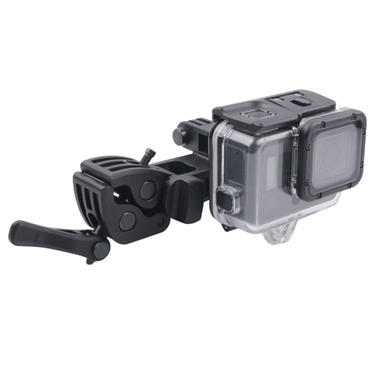 Clamp Mount Connecting Adapter Kit with Waterproof Back Cover for GoPro HERO6 /5(Black) - DJI & GoPro Accessories by buy2fix | Online Shopping UK | buy2fix