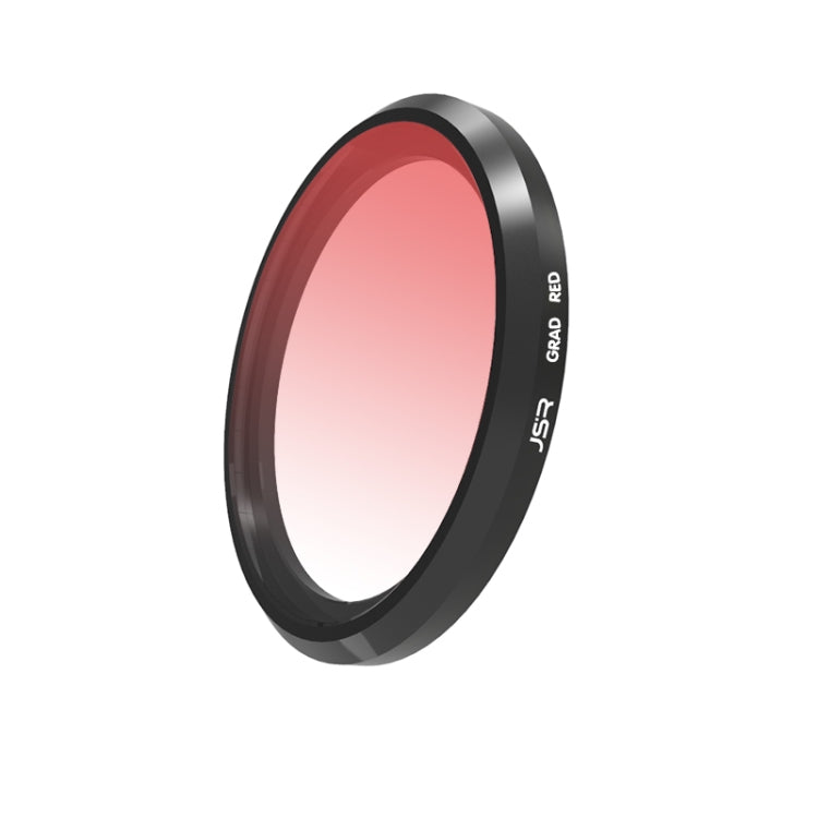JSR Gradient Colored Lens Filter for Panasonic LUMIX LX10(Gradient Red) - Camera Accessories by JSR | Online Shopping UK | buy2fix