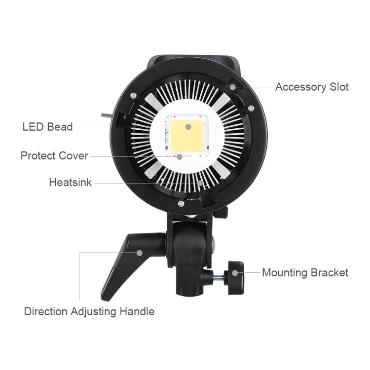 Godox SL60W LED Light Studio Continuous Photo Video Light(AU Plug) - Camera Accessories by Godox | Online Shopping UK | buy2fix