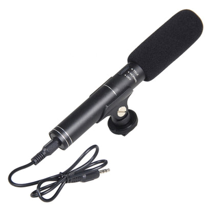 YELANGU YLG1401A Double Back Pole Professional Condenser Shotgun Microphone for DSLR & DV Camcorder(Black) - Consumer Electronics by YELANGU | Online Shopping UK | buy2fix