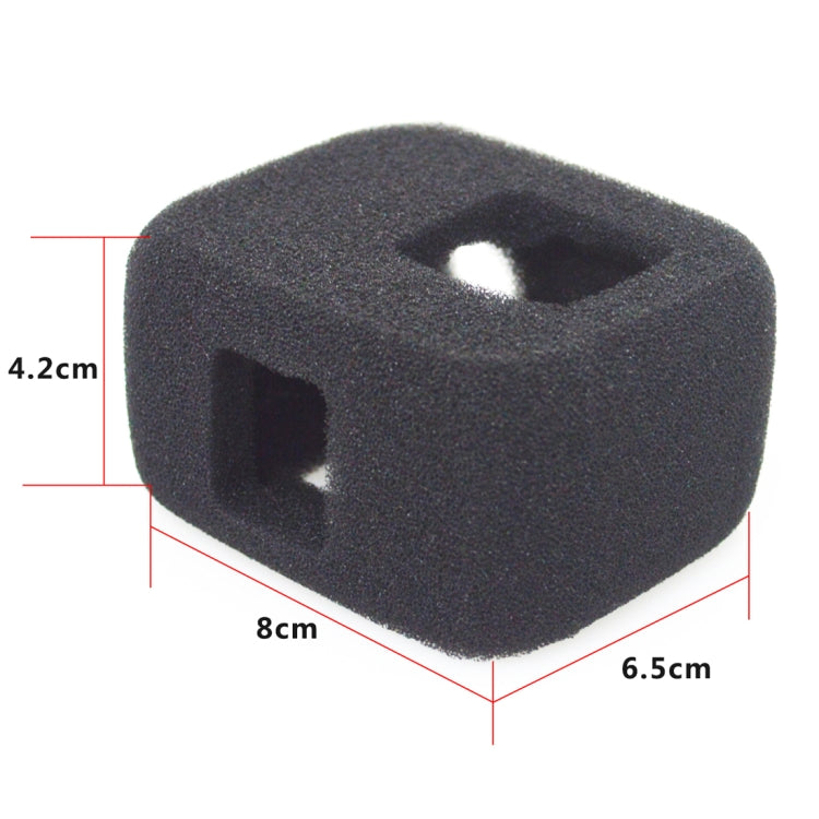 Foam Windshield Housing Case for GoPro HERO7 Black /6 /5(Black) - DJI & GoPro Accessories by buy2fix | Online Shopping UK | buy2fix