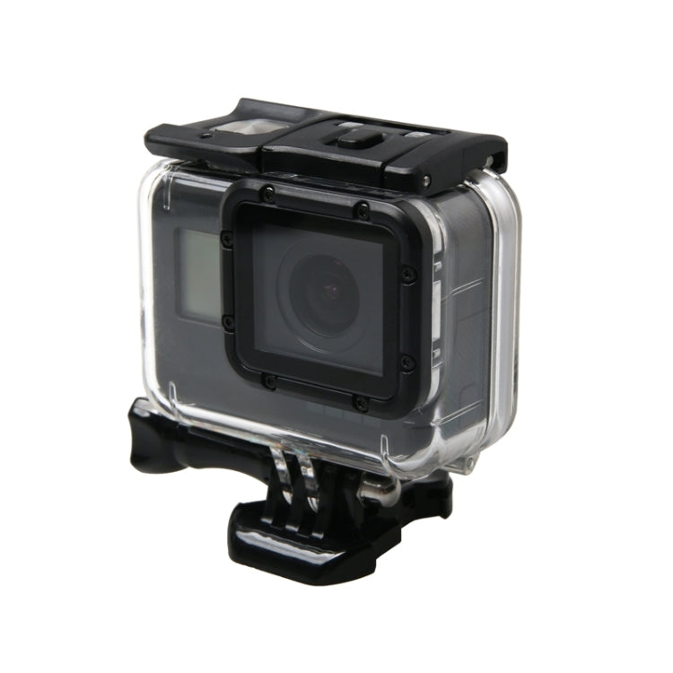 For GoPro HERO6 /5 Waterproof Housing Protective Case + Hollow Back Cover with Buckle Basic Mount & Screw - DJI & GoPro Accessories by buy2fix | Online Shopping UK | buy2fix