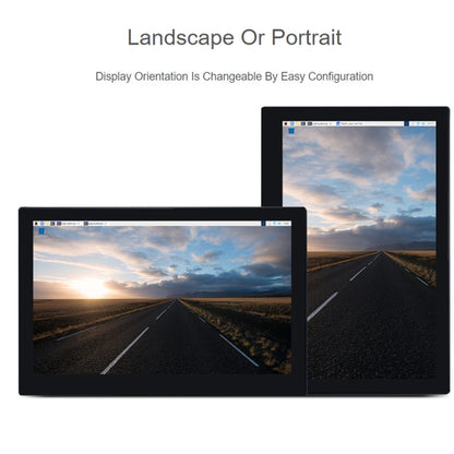 Waveshare 13.3 inch Mini-Computer Powered by Raspberry Pi 3A+, HD Touch Screen(US Plug) - Modules Expansions Accessories by WAVESHARE | Online Shopping UK | buy2fix