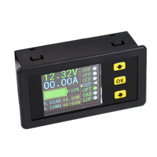 90V 20A Color Dual-Display Voltage Current Meter Charge Discharge Measurement Counter - Consumer Electronics by buy2fix | Online Shopping UK | buy2fix