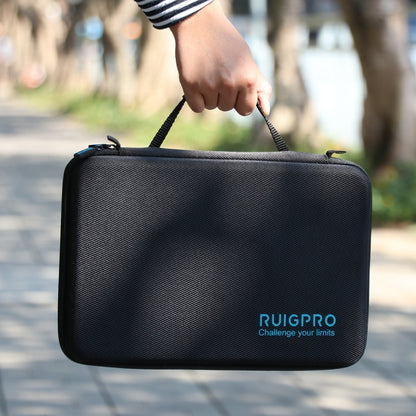 RUIGPRO Oxford Waterproof Storage Box Case Bag for DJI OSMO Pocket Gimble Camera / OSMO Action, Size: 30.2x20.8x7.2cm (Black) - DJI & GoPro Accessories by RUIGPRO | Online Shopping UK | buy2fix