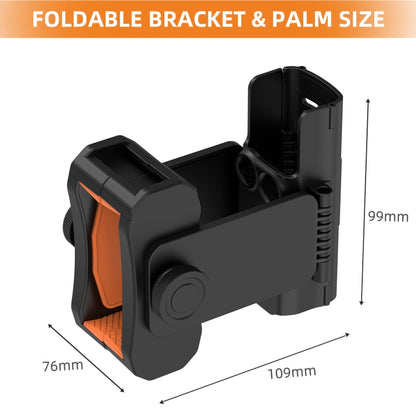 For DJI OSMO Pocket 3 Sunnylife ZJ756 Expanded Dual Phone Clamp Holder (Black) - Mount & Holder by Sunnylife | Online Shopping UK | buy2fix