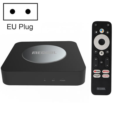 MECOOL KM2 Plus 4K Smart TV BOX Android 11.0 Media Player with Remote Control, Amlogic S905X2 Quad Core, RAM: 2GB, ROM: 16GB, EU Plug - Amlogic S905 by MECOOL | Online Shopping UK | buy2fix