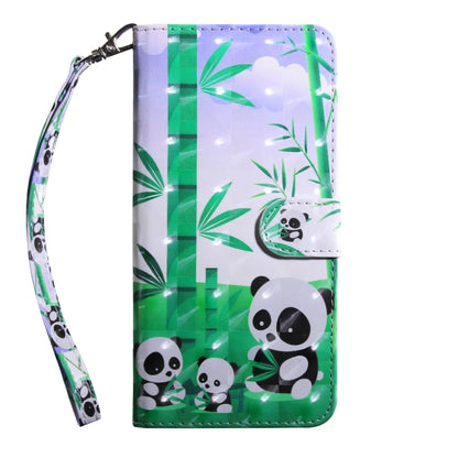 3D Painting Pattern Coloured Drawing Horizontal Flip TPU + PU Leather Case with Holder & Card Slots & Wallet For Huawei P Smart Z(Bamboo Panda) - Huawei Cases by Huawei | Online Shopping UK | buy2fix