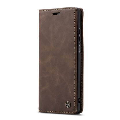 CaseMe-013 Multi-functional Retro Frosted Horizontal Flip Leather Case with Card Slot & Holder & Wallet For Galaxy A20e(Coffee) - Galaxy Phone Cases by CaseMe | Online Shopping UK | buy2fix