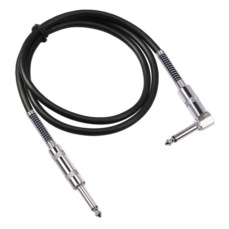 TC048SL 6.35mm Plug Straight to Elbow Electric Guitar Audio Cable, Cable Length:1.8m - Consumer Electronics by buy2fix | Online Shopping UK | buy2fix