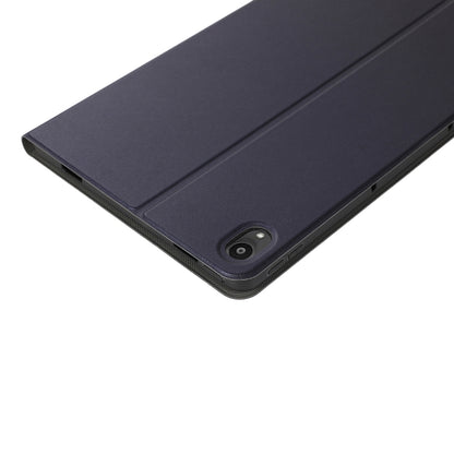 For Lenovo Tab P11 (TB-J606F) Voltage Craft Texture TPU Horizontal Flip Protective Case with Holder(Black) - For Lenovo by buy2fix | Online Shopping UK | buy2fix