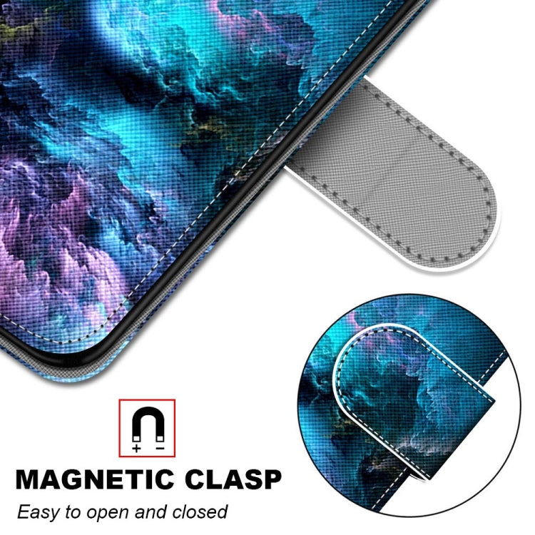 For Xiaomi Redmi 9A Coloured Drawing Cross Texture Horizontal Flip PU Leather Case with Holder & Card Slots & Wallet & Lanyard(Colorful Clouds) - Xiaomi Cases by buy2fix | Online Shopping UK | buy2fix