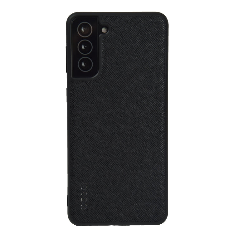 For Samsung Galaxy S21 Ultra 5G GEBEI Full-coverage Shockproof Leather Protective Case(Black) - Galaxy S21 Ultra 5G Cases by GEBEI | Online Shopping UK | buy2fix