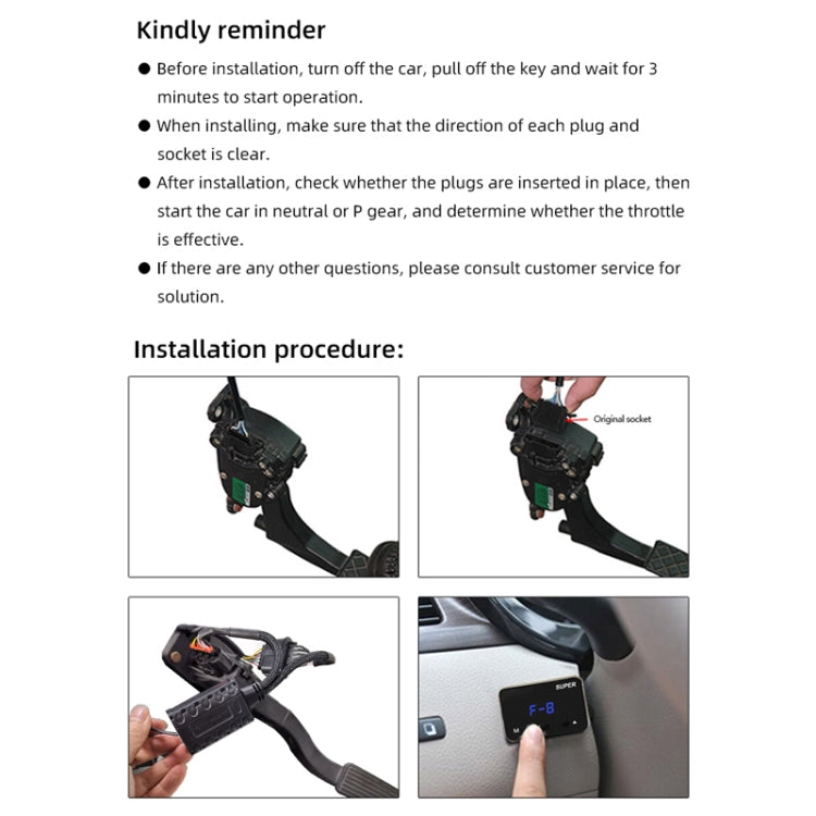 For Isuzu D-max 2012- Car Potent Booster Electronic Throttle Controller - In Car by buy2fix | Online Shopping UK | buy2fix