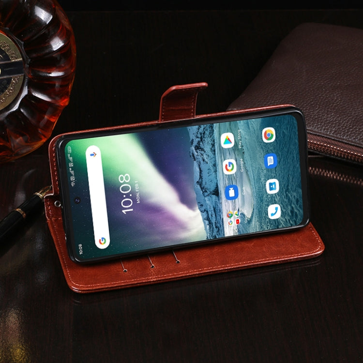 For Umidigi Bison GT idewei Crazy Horse Texture Horizontal Flip Leather Case with Holder & Card Slots & Wallet(Red) - More Brand by idewei | Online Shopping UK | buy2fix