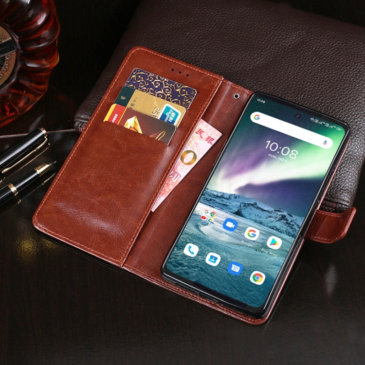 For Umidigi Bison GT idewei Crazy Horse Texture Horizontal Flip Leather Case with Holder & Card Slots & Wallet(Red) - More Brand by idewei | Online Shopping UK | buy2fix