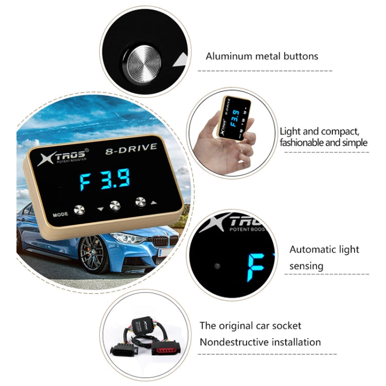 For Infiniti G35 2007- TROS 8-Drive Potent Booster Electronic Throttle Controller Speed Booster - In Car by TROS | Online Shopping UK | buy2fix