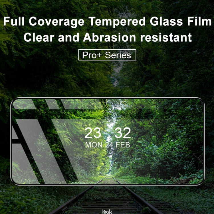 For OPPO Reno5 Z / Reno5 F IMAK 9H Surface Hardness Full Screen Tempered Glass Film Pro+ Series - OPPO Tempered Glass by imak | Online Shopping UK | buy2fix