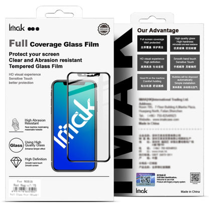 For OPPO Reno5 Z / Reno5 F IMAK 9H Surface Hardness Full Screen Tempered Glass Film Pro+ Series - OPPO Tempered Glass by imak | Online Shopping UK | buy2fix