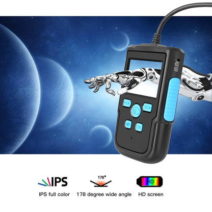 P60B 8mm 1080P 2.4 inch IPS Screen IP68 Waterproof HD Digital Endoscope, Length:10m Hard Cable - Consumer Electronics by buy2fix | Online Shopping UK | buy2fix