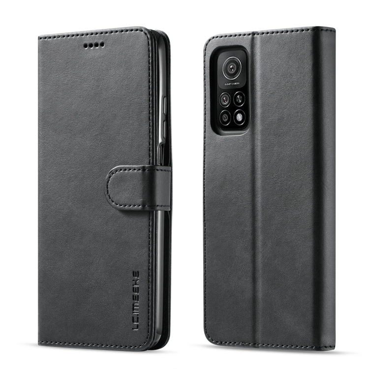 For Xiaomi Redmi Note 10 5G / Poco M3 Pro LC.IMEEKE Calf Texture Horizontal Flip Leather Case with Holder & Card Slots & Wallet(Black) - Xiaomi Cases by LC.IMEEKE | Online Shopping UK | buy2fix