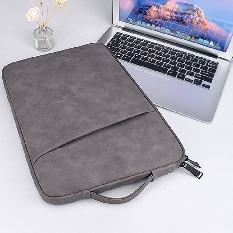 ND08 Sheepskin Notebook Iner Bag, Size:14.1-15.4 inch(Elegant Gray) - 14.1 inch by buy2fix | Online Shopping UK | buy2fix